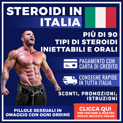 Il segreto della steroidi online italia nel 2021
